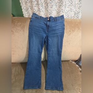 Nicole Miller New York Soho High Rise Bootcut Jeans Size 16